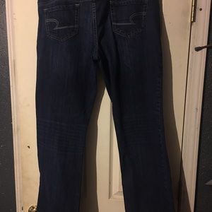 Rarely wore American Eagle jeans . Size 14 long .